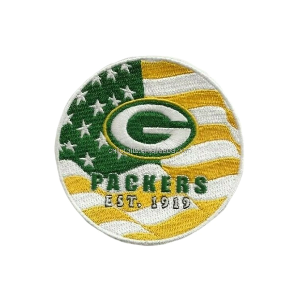 Patch Collection Green Bay Packers Team Logo Worldmark 3D Car Auto Chrome  Emblem