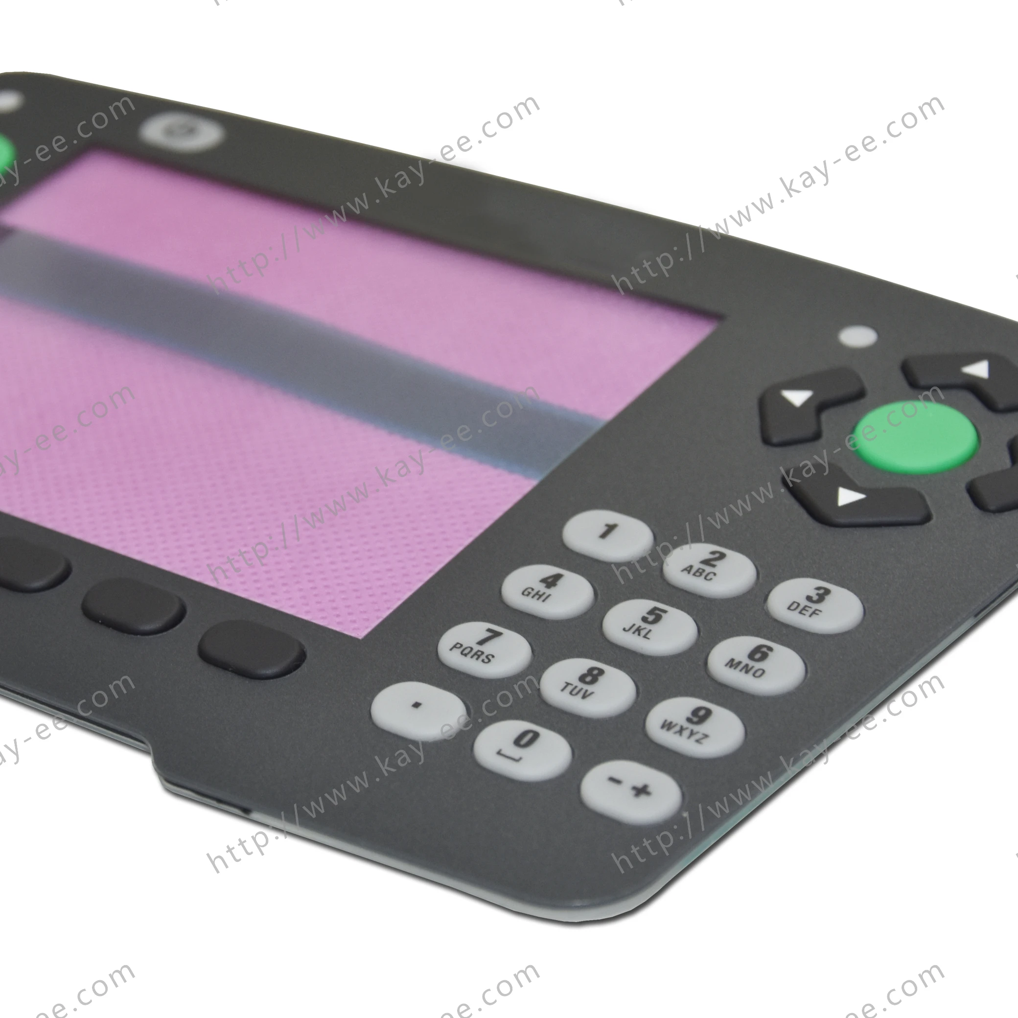 LED Light Multi Push Button Membrane Switch With Display Screen For Electronic Control  Game Machine