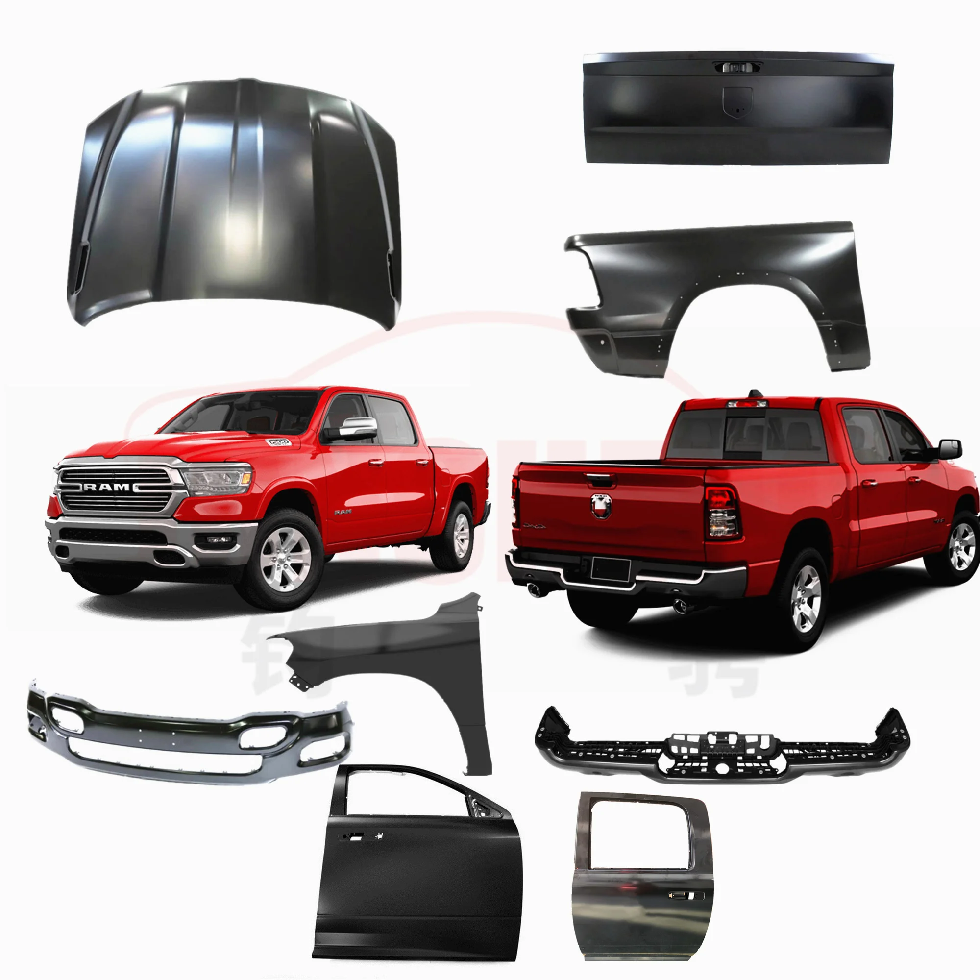2010-2018 Dodg-e Ram 1500 2500 3500 Pickup Truck  Tailgate Body Parts OEM 68245874AI