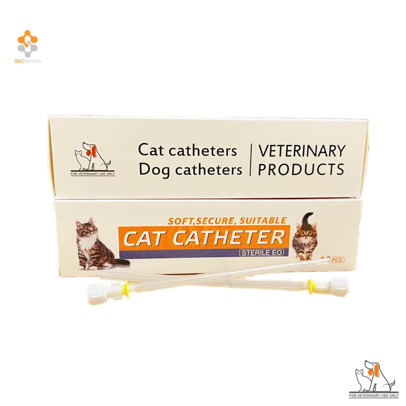 S&c Tom Cat Urinary Catheter Veterinary Catheter/wholesale Disposable Pet Urine Catheter/with