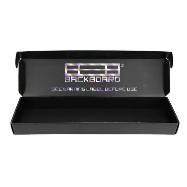 Personalised Baseball Bat Shipping Box Packaging 45 cm Custom Design Corrugated Skateboard Shipping Box OEM