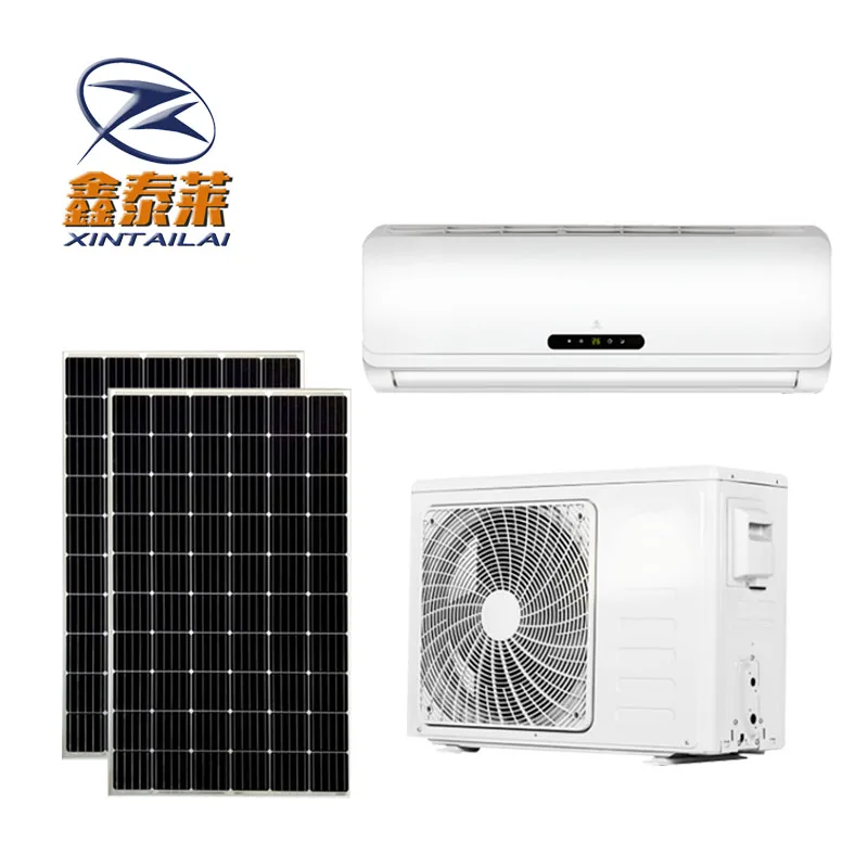 10 Amp Off-Grid Solar Panel System 5000W Battery Kit Monocrystalline Silicon Panels for Home Air Conditioning MPPT Controller