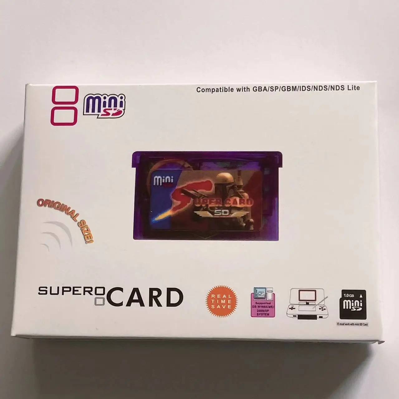 Flashcard Super Card for GBA SD for GBA Game Boy Advance Games