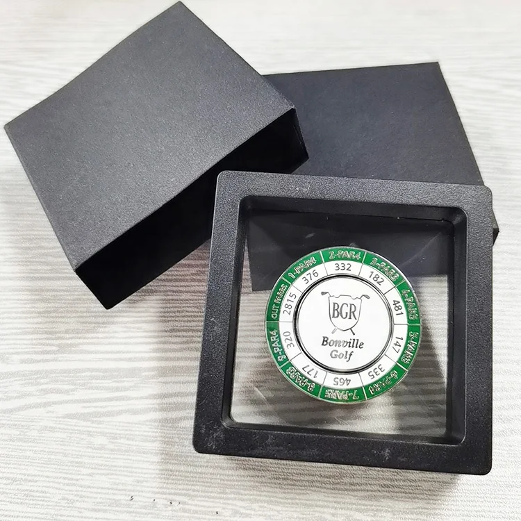 product luxury golf gift box set 3 piece gold golf accessories divot tool ball marker for corporate event gifting-3