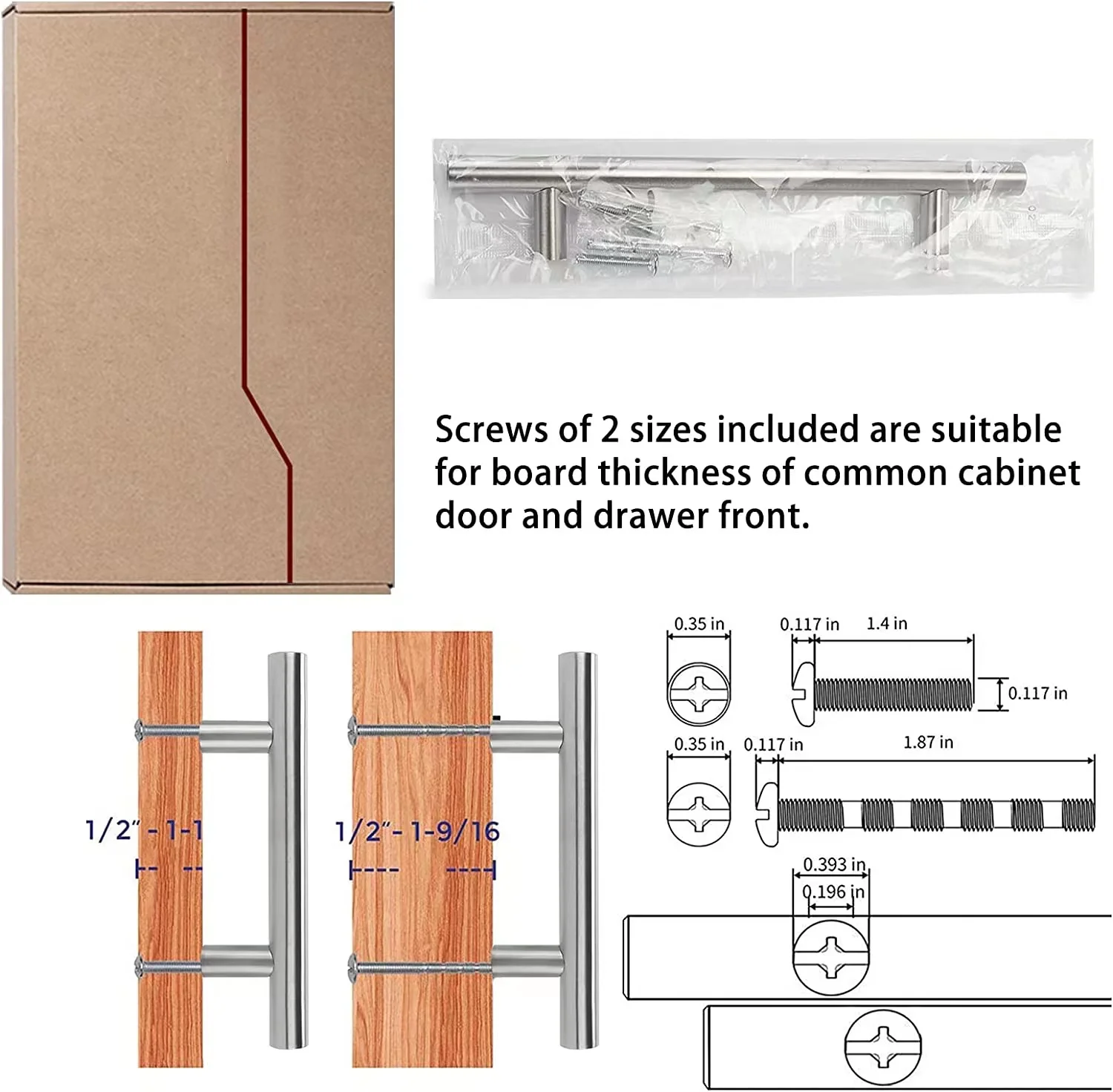 Oem Factory Furniture Hardware Modern Handle Stainless Steel Kitchen Handles Bar