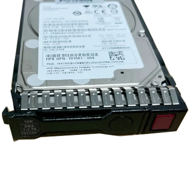 781518-B21 781578-001 内蔵ハードドライブ HDD 1.2T SAS 12G 10K 2.5 箱入り新品 3年保証 オリジナル新品