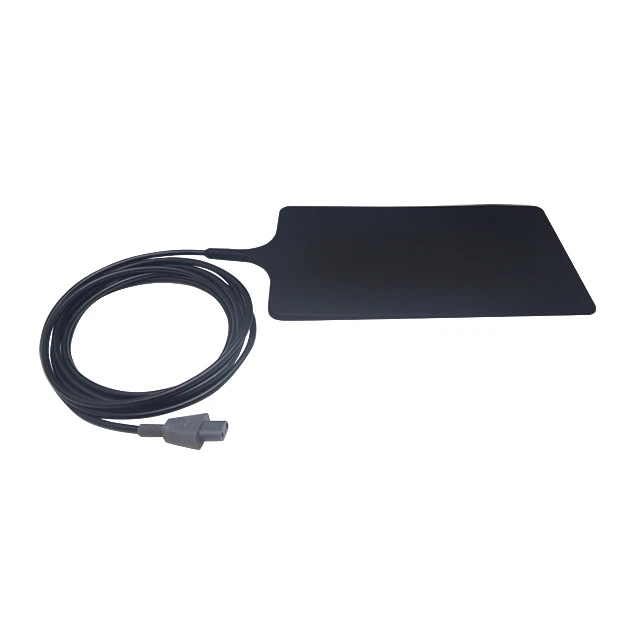 Reusable ESU 400 Silicon Diathermy Electrosurgery Patient Plate ESU Grounding Pad with Cable for Valleylab Diathermy Pad