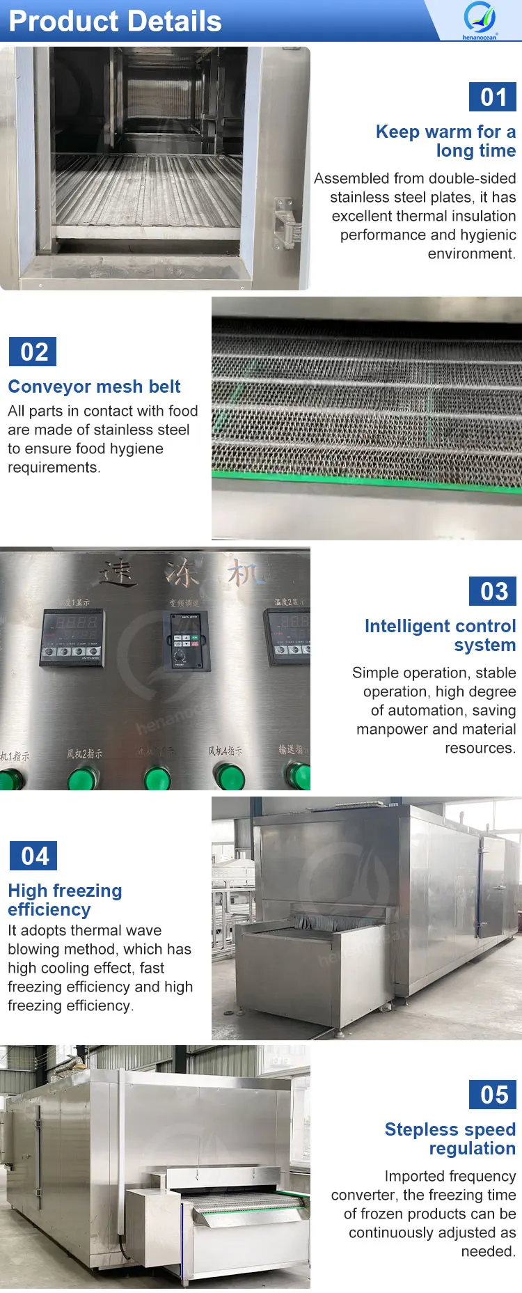 Freezing Equipment, OCEAN, 380V, 100kg - detail 12