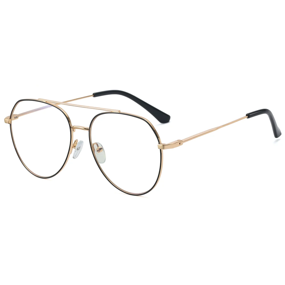 Monturas Grandes De Doble Puente Para Hombre Y Mujer,Gafas De Luz Azules De  Metal,Accesorios De Ordenador - Buy Luz Azul Gafas,Luz Azul Para Mujeres.,Luz  Azul Para Mujeres Accesorios De Computadora Product on