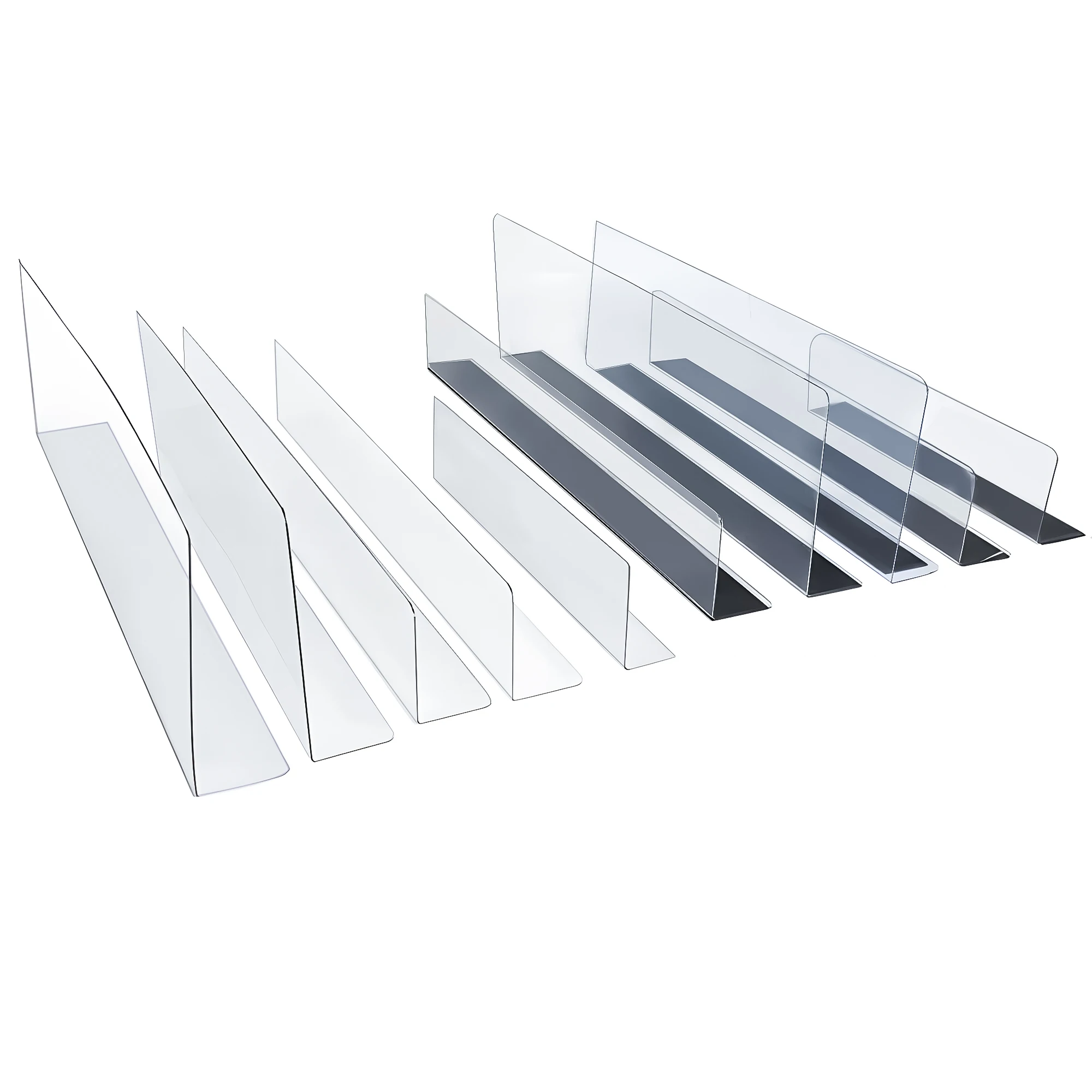 Sightline Display - Shelf Dividers- Shelf Retainer- 50 Ct - Adhesive ...