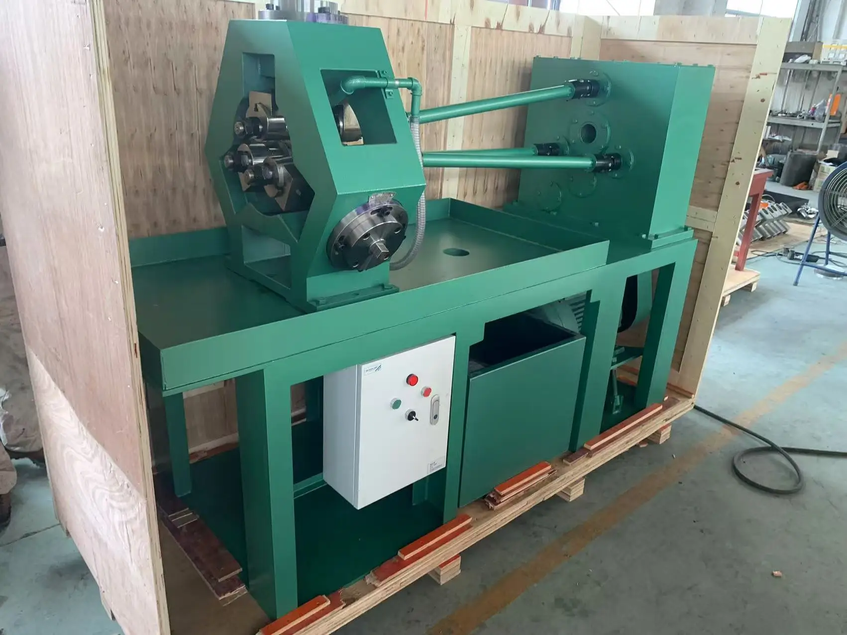 Bw Finned Tube Rolling Mill Extruded Finned Steel Tube Making Machine
