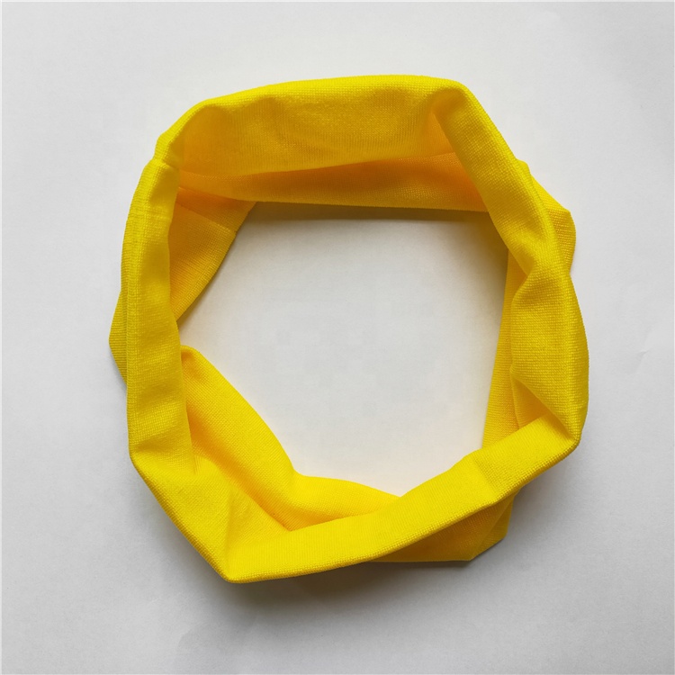 Лучшее качество, новый стиль, спортивная повязка на голову из спандекса на заказ