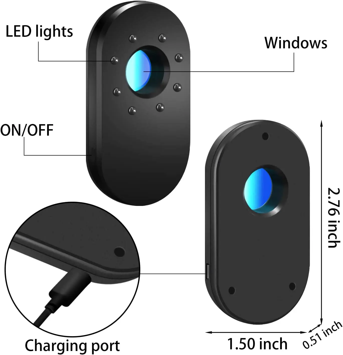 Anti Camera Equipment Antisneak Photo And Antimonitoring Hidden