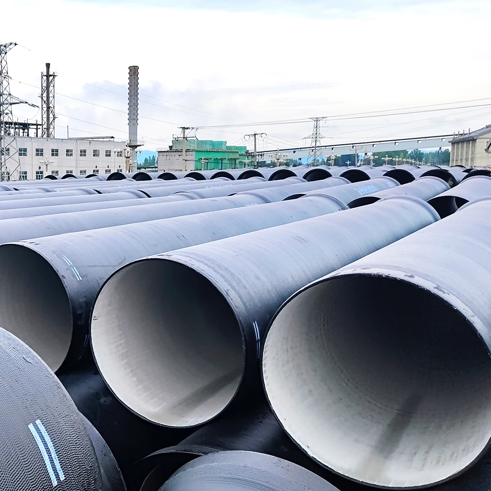 DN80-DN2600 K12 K9 K8 K7 Ductile Cast Iron Pipe round ISO 2531 Di Pipe with Bending Welding Processing Service Water Application manufacture