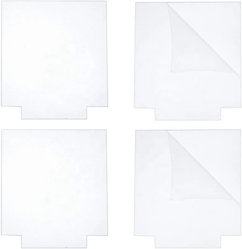 3mm Clear Cast Acrylic Paper Sizes Blanks A8 A7 A6 A5 A4 A3 A2 A1
