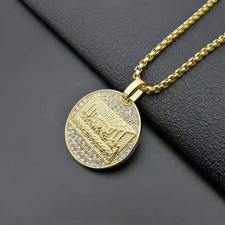 1 Pezzo Collana Con Pendente Dell'Ultima Cena Hip Hop Da Uomo, Collana - Foto 7
