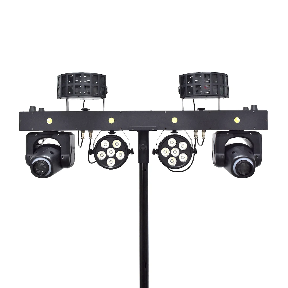 New Professional Portable Dj Lights Disco Dj Equipment Gig Bar 2pcs