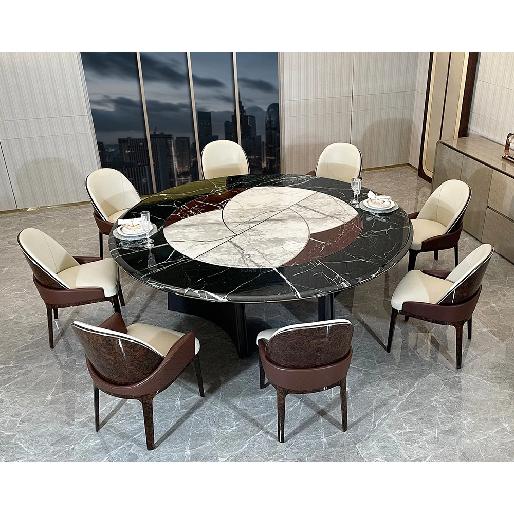 product new design exquisite indian marble inlay dining table   handcrafted luxurykitchen table-65