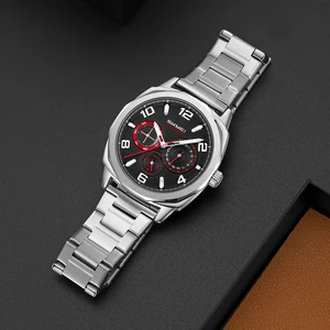SKMEI 9350 Coin Business Luxury Antique Alloy Sports Water Resistant Quartz Stainless Steel Watch Limited Edition Retro Charm