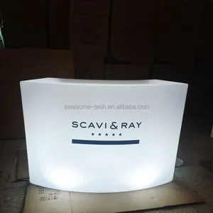 White Plastic Glowing Waterproof Led Bar for Night Club Event Party