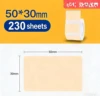 kraft paper volor 50*30mm