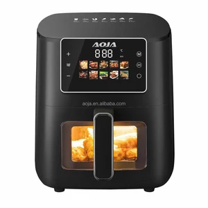 AOJA  Hot 8L Air Fryer Electric Countertop Large Capacity Air Fryers Stainless Steel for Home Office Use air Fry