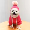 Anhui headband ball style hoodie, fuchsia