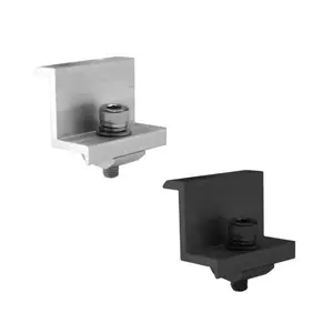 OEM Design 35mm Roof Solar Bracket Mount Solar Framed Panel Mount End Clamp Rail Fixing Bracket