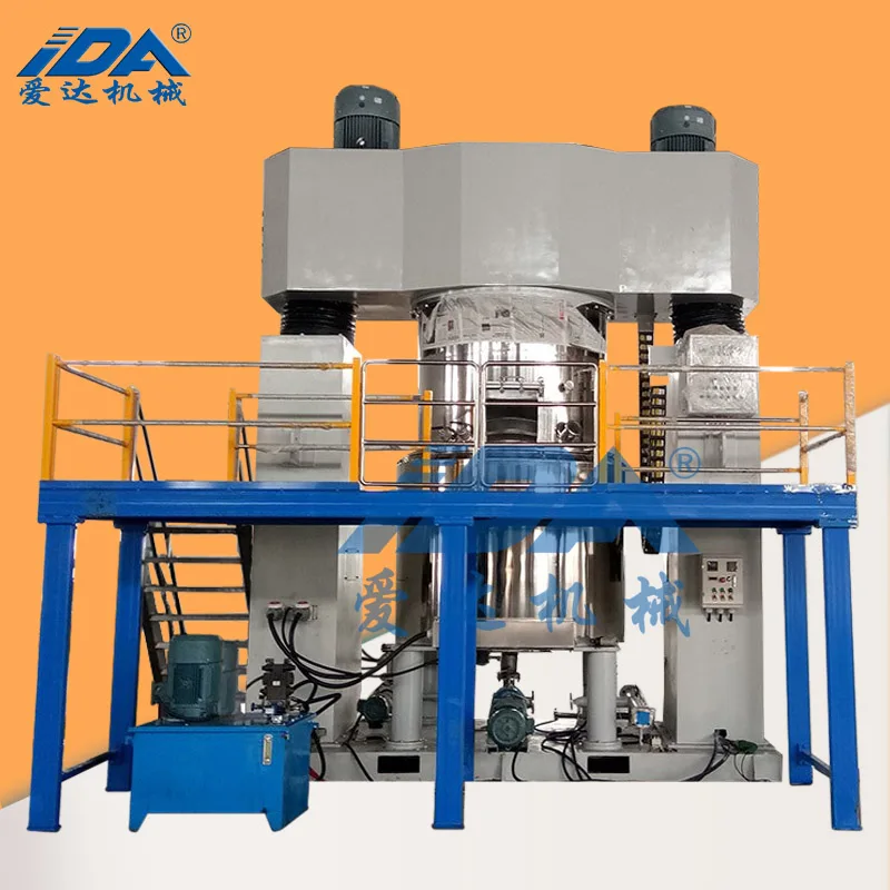 Large Capacity Quality 1000L High Performance Planetary Mixer with Twist Mixing Paddle for Synthetic Rubber Production