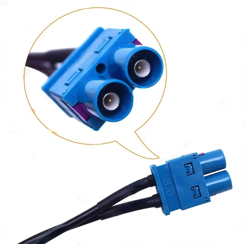 Oem Dual Fakra Rf Radio Antenna Adapter 