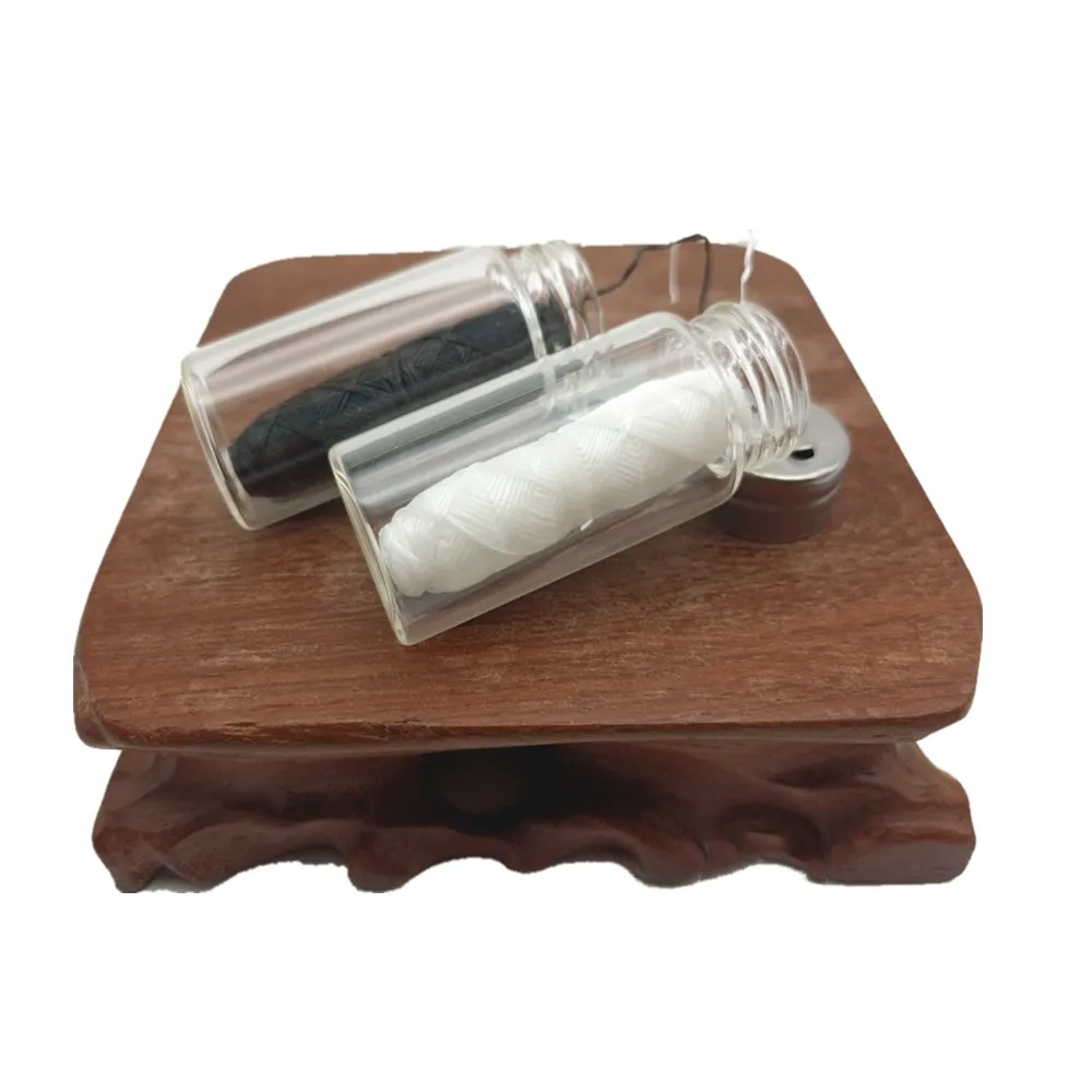 Fil Dentaire Naturel Bambou Charbon Actif - 100% Biodégradable Sans Fluor - Helly White - Neuf