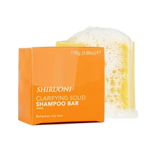 Private Label Eco-friendly Natural Handmade  Cleaning Nourishing Smoothing Salon Hair Shampoo Bar Soap