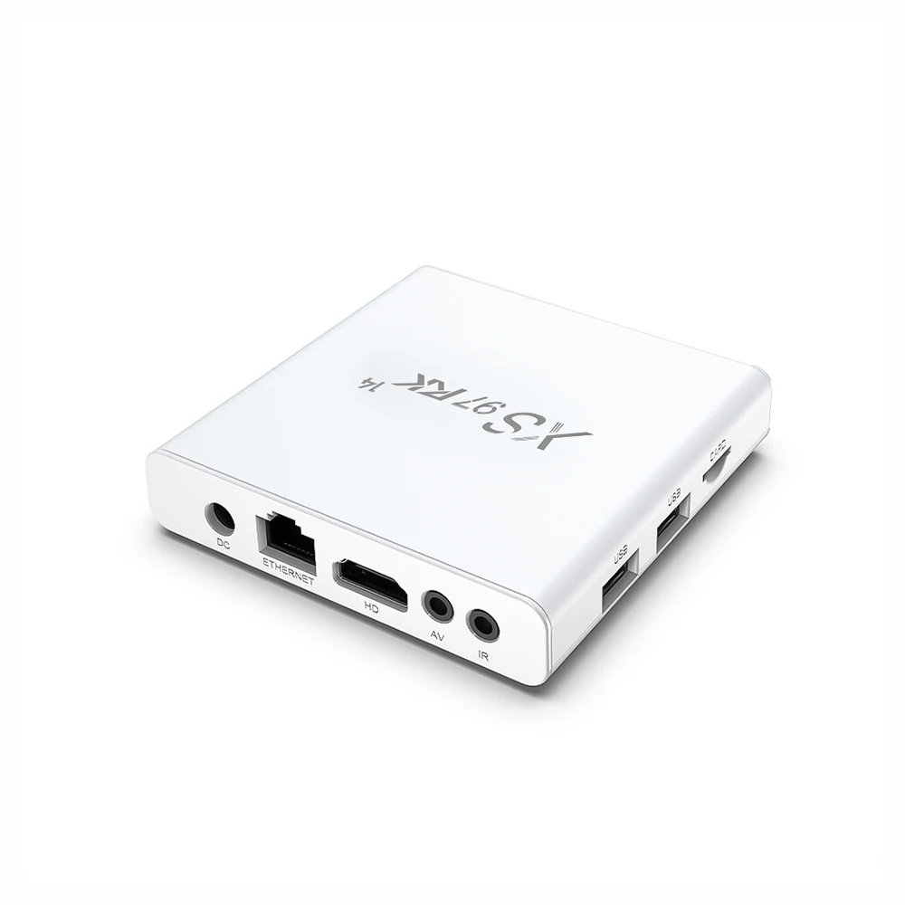 XS97 RK14 TV Box - Android 14, 4K Quad Core Smart Media Player