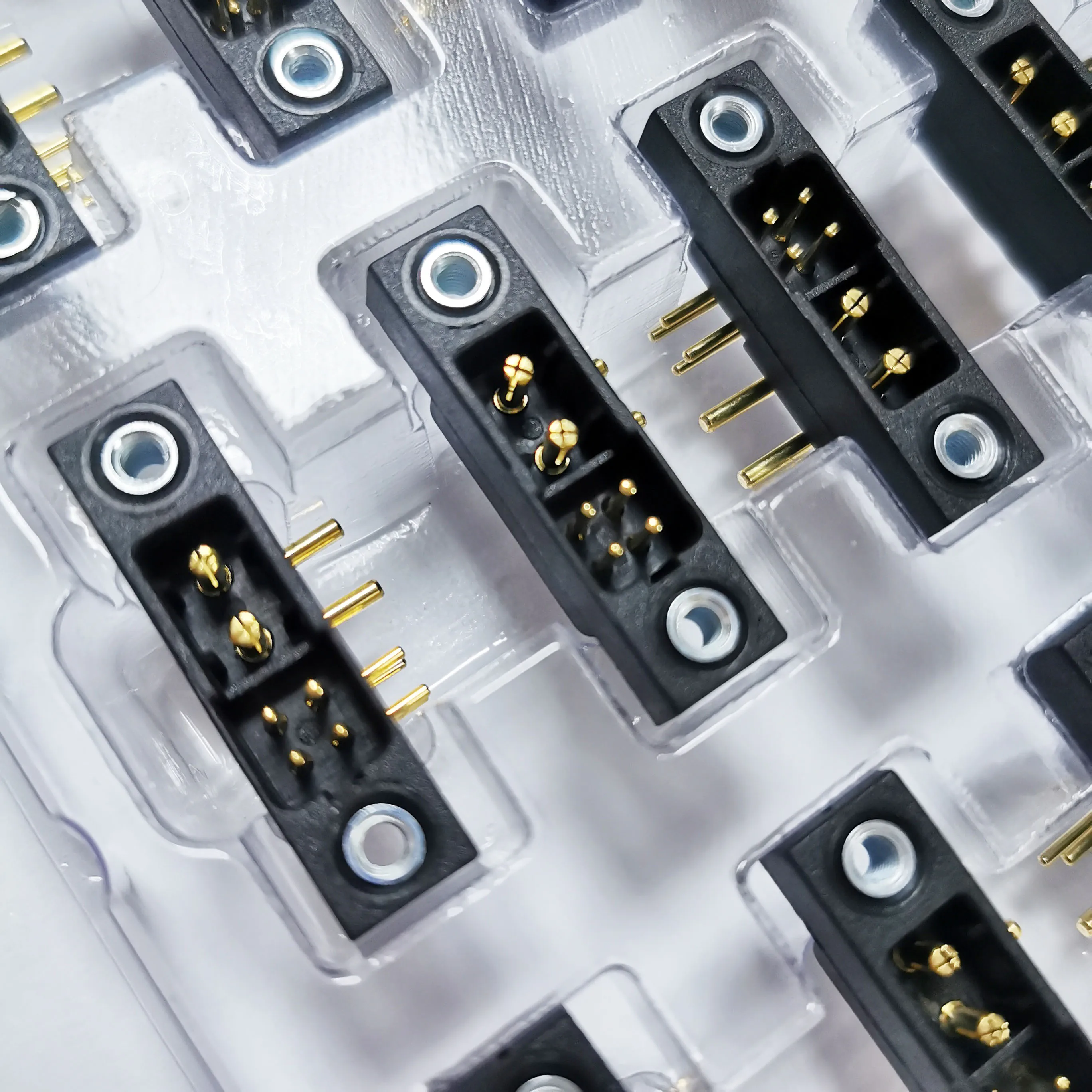 50 PAIRES DE Connecteurs Fesses Mâles Et Femelles Isolés De Haute