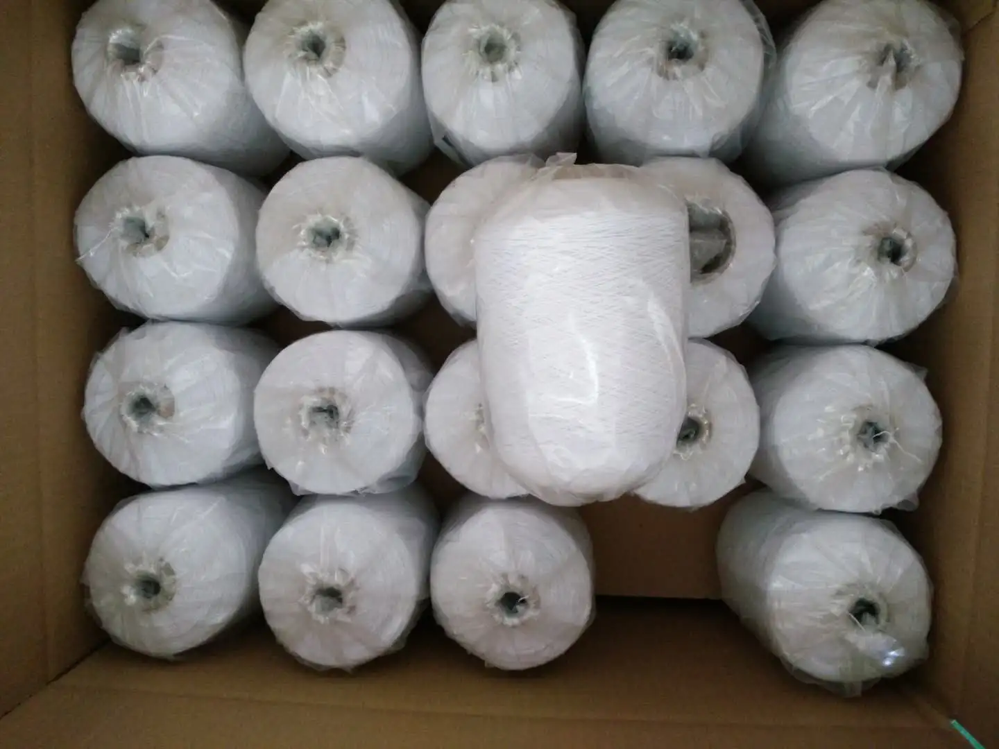 Natural Latex Rubber Thread 907575 Double Covered Yarn For Knitting ...