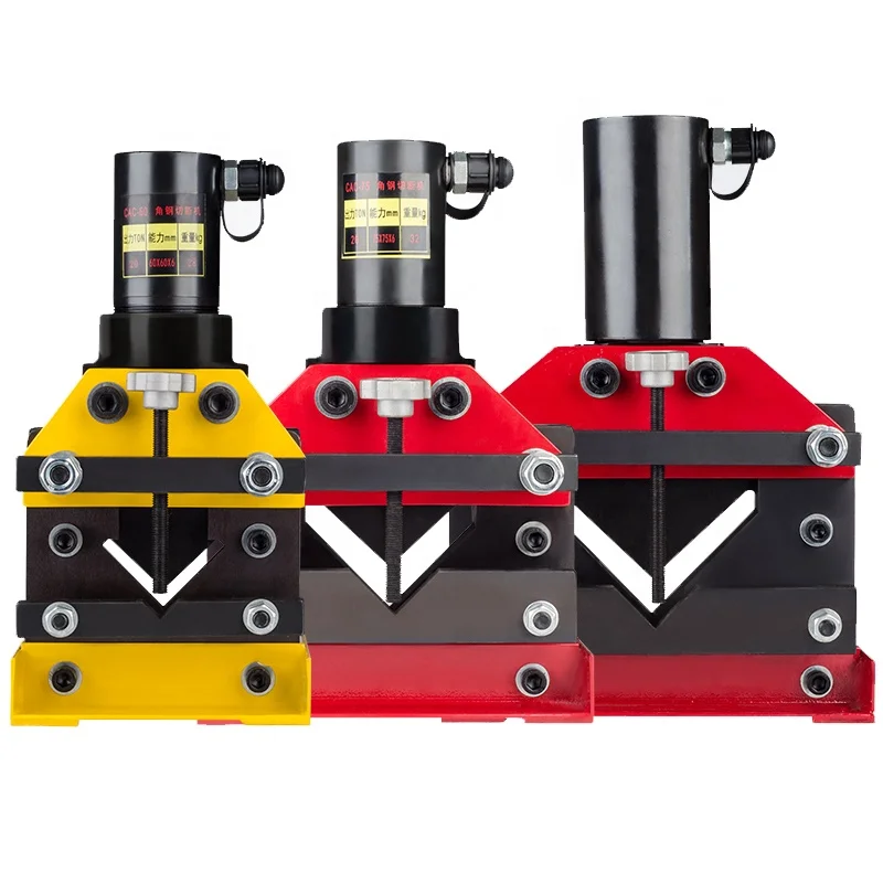 CAC-110 Split Bus Processing Machine Angle Steel Cutting Machine Hydraulic Angle Iron Cutters Hydraulic Cutting Tool