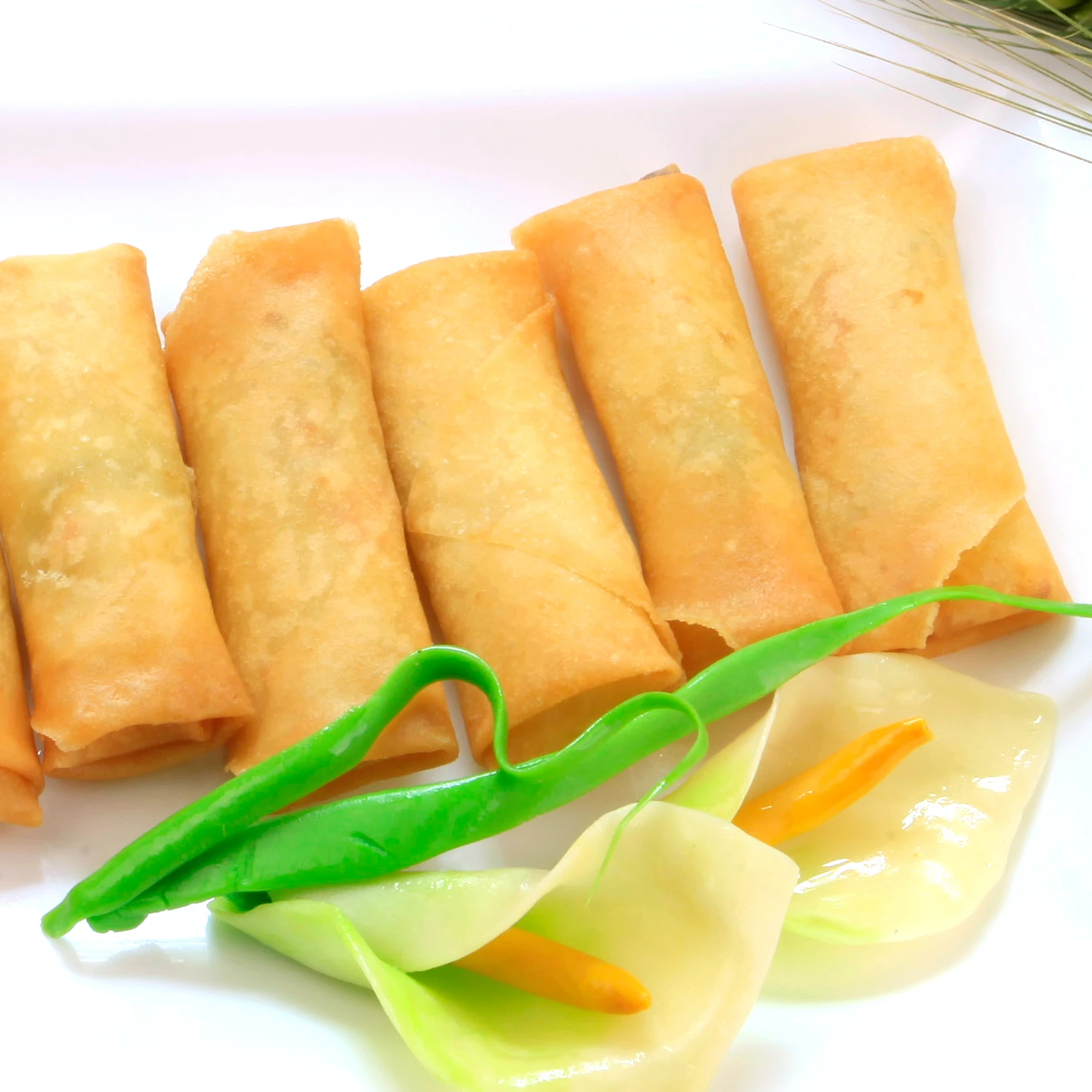 IQF Deep Fry Chinese Snack Factory Wholesale Customizable Frozen Pasta Vegetables Spring Rolls Box for Children's Sweet Spicy