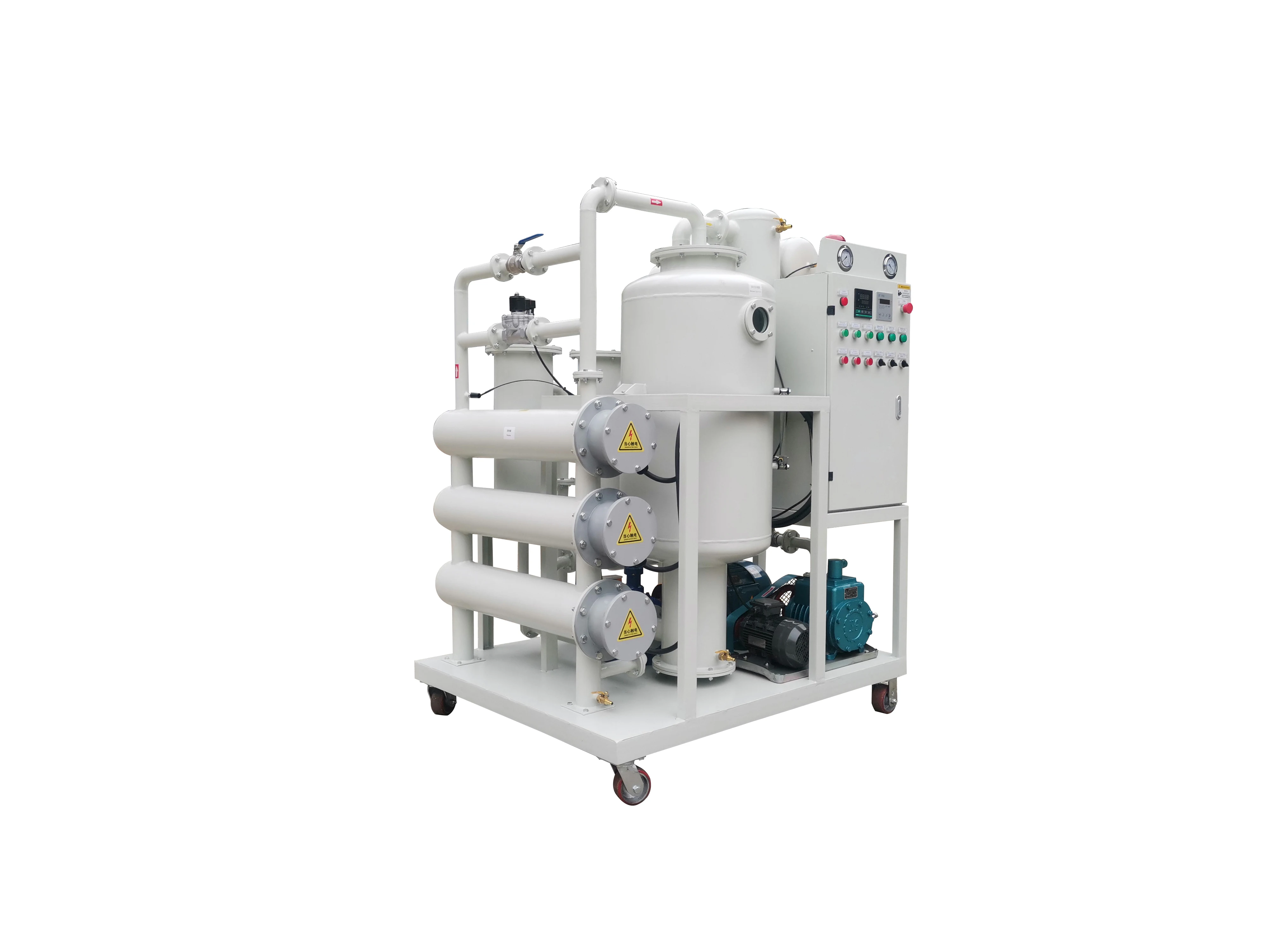 High Quality Double-stage Vacuum Transformer Oil Purification System ...