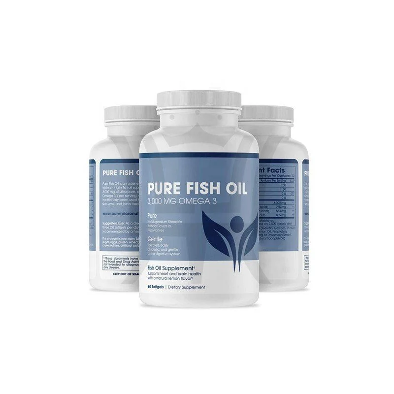 
 Пищевая добавка для рыбьего масла Omega 3 Advanced EPA/DHA, тройная сила, 3000 мг, без брызг, с поддержкой лимона, сердца и мозга  