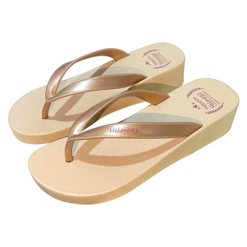 High Fashion Havaianas High Heel Flip Flops Wholesale Plain Summer