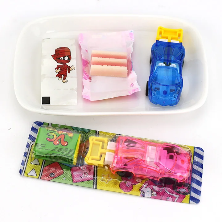 car toy bubble gum