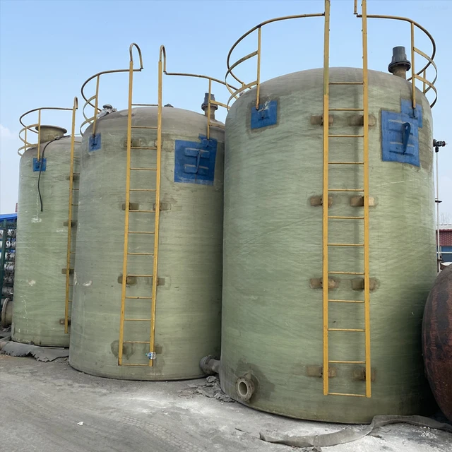 High Quality Corrosion-Resistant FRP Desulfurization Bio Drip Tower for Industrial Waste Gas Treatment Includes Cutting Service