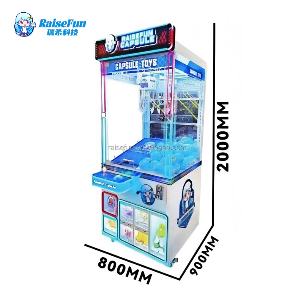 High-quality Customized Coin Operated Capsule Machine Toy Capsule Vending Machine Gachapon Machine Token Gashapon Amusement