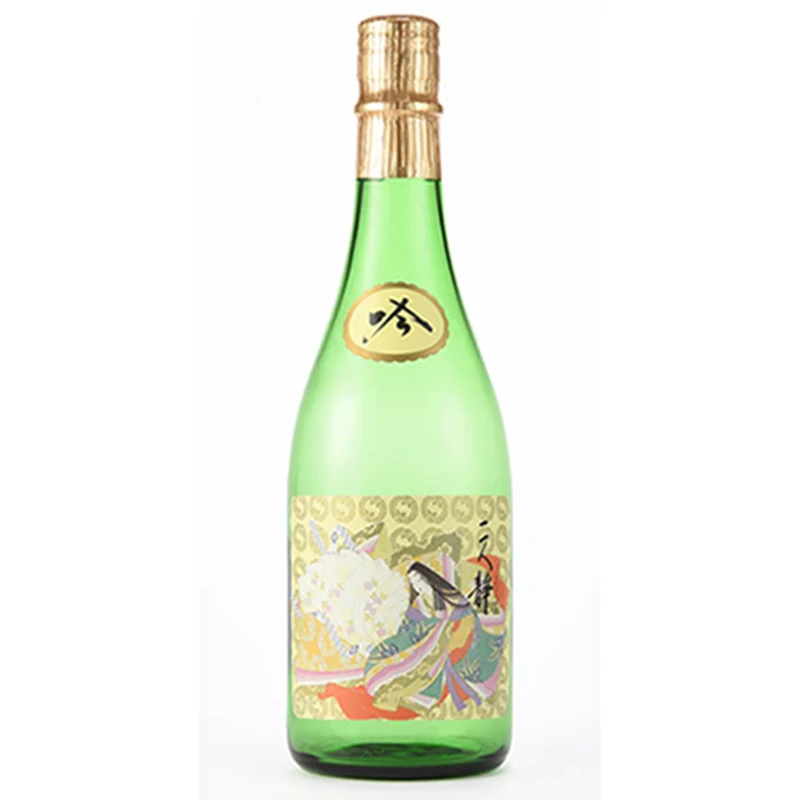 Японские стеклянные бутылки для спиртовых напитков оптом
