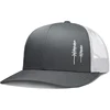 Grey, White Hat