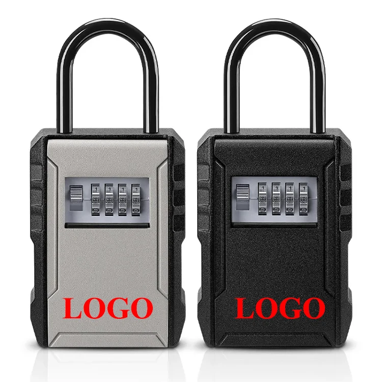 wall mounted key box 4 combination lock holder master safe padlock