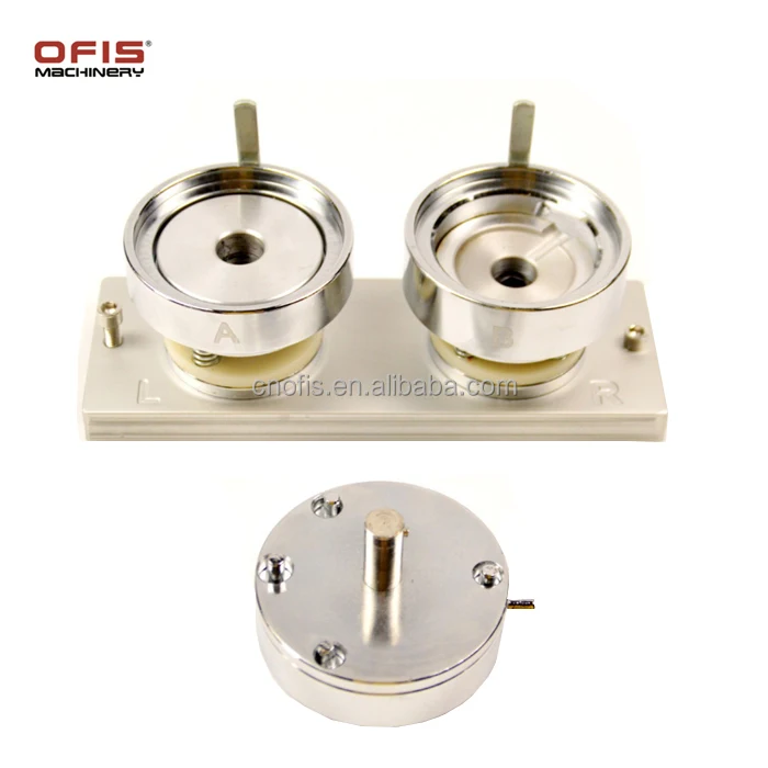 Manual Round Button Maker Machine Badge Making Machine with Multiple Molds