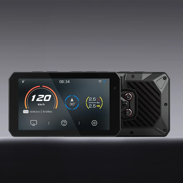 CHIGEE AIO-5 Play - 5G Motorcycle Dash Cam with Night Vision