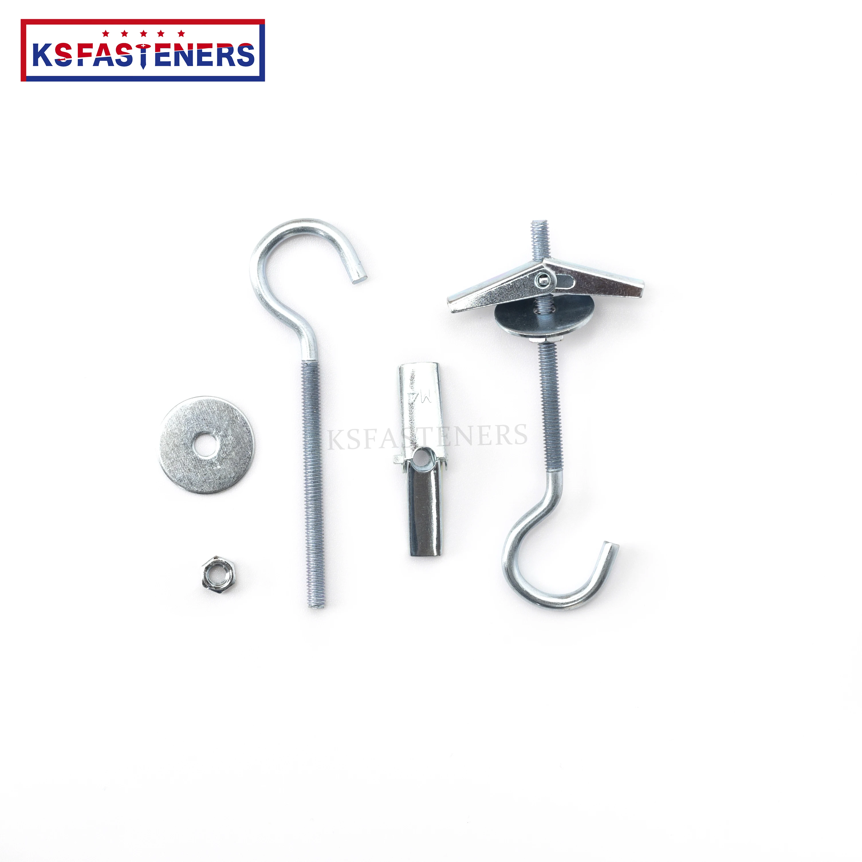 Galvanized Ceiling Anchor Toggle Screws Butterfly Toggle Bolt Anchor