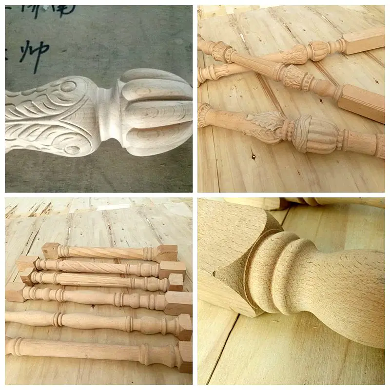 Jinan-Made TJ-1530 TJ-2030 CNC Wood Lathe Machines for Chair Leg Making  Engine Motor Core Handcrafted Wooden Furniture